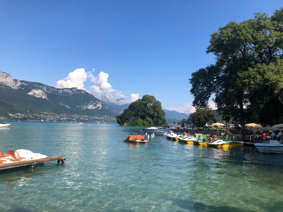 Appartement Proche Centre Ville Avec Parking Gratuit Annecy Esterno foto
